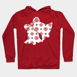 Pixel Christmas Pattern Hoodie